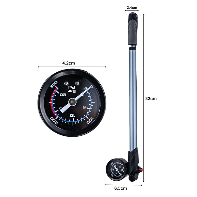 Pompe de Fourche avant en Alliage d'Aluminium à Haute Pression avec Compteur B