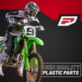 thumbnail image 6 of Polisport Motocross (MX) Replica Plastics Side Panels for Kawasaki KLR 650 (2008-18) Dirt Bike – OEM Quality, Durable, Flexible & Perfect Fit – Black, 6 of 8
