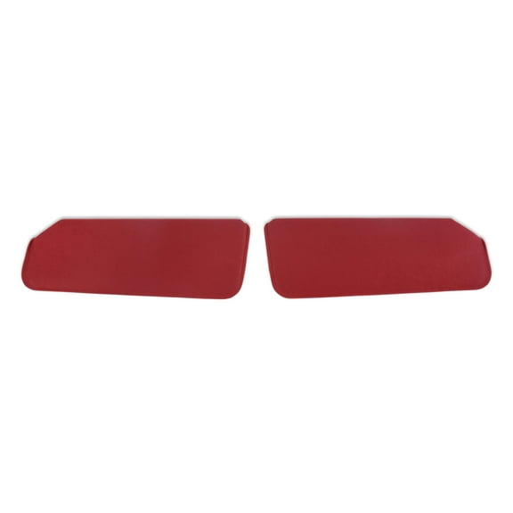 Brothers Trucks 05-345 Sunvisors - Cloth - Red