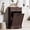 Brown, variant on AHB 13 Gallon Tilt Out Kitchen Trash Cabinet with Drawer, Single Trash Can Storage Organizer, 20.9"L x 13.55"W x 38.5"H , Gray