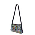 thumbnail image 3 of Sishka Womens Artistic Hand Painted Leather Shoulder Bag – Multicolour Zebra Design Handbag for Work, Travel & Daily Use, 3 of 7