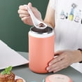 thumbnail image 4 of TERGAYEE Stainless Steel Insulated Soup Cup, Soup Cup Leak Proof Hot Cold Food for School Office Picnic Travel Outdoors,Lunch box for Adult,Leak Proof Food Jar, 4 of 7