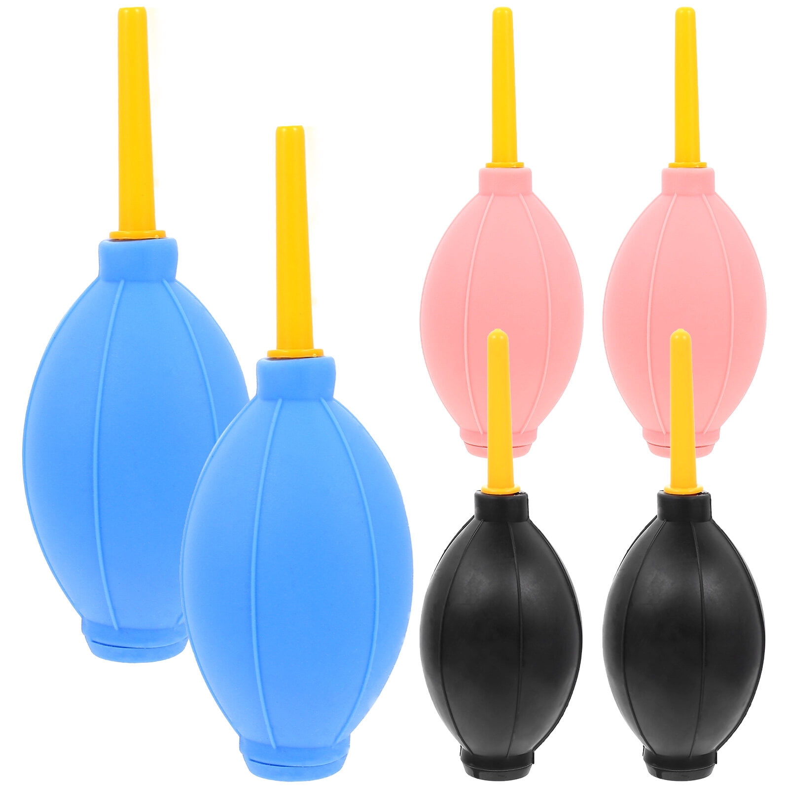 Poludatly Soffiatore d'aria in gomma, Blowing Dust Cleaner Ball, Squeeze Ball Pump Duster, Hand Blower Cleaner, Soft Lens Cleaner Blower, Ash Blowing Ball for Repair Phone