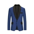 thumbnail image 1 of Mode Homme Angleterre Couleur Unie Haute Qualité Costume Décontracté à Simple Boutonnage, 1 of 8