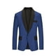 thumbnail image 1 of Traje cruzado casual de alta calidad de color sólido de Inglaterra a la moda para hombre Pompotops oipoqjl11075, 1 of 3