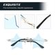 thumbnail image 4 of 1 Pair Party Eyeglasses Irregular Fashion Sunglasses Star Shaped Eyeglasses, 4 of 4
