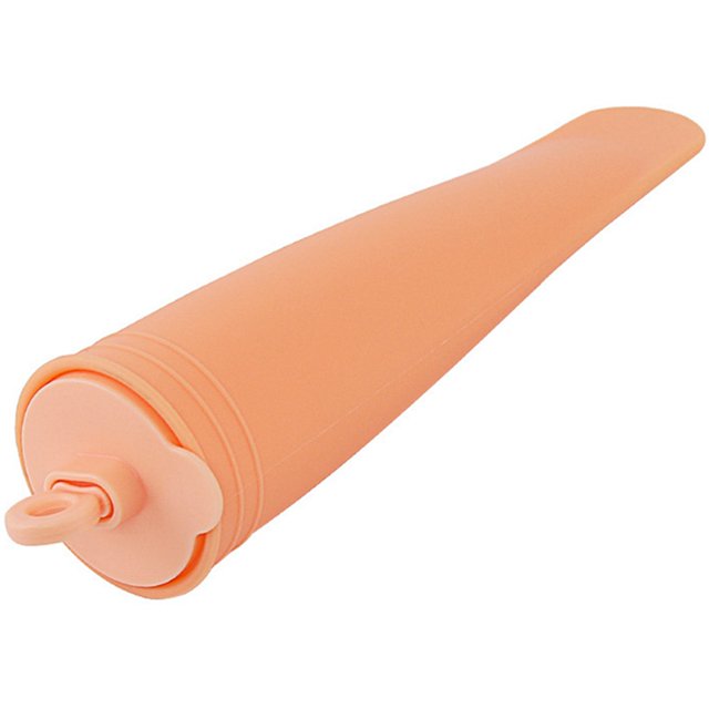 Coofit Moule à Crème Glacée en Silicone pour Enfants 2.6oz Réutilisable avec Couvercle