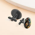 thumbnail image 6 of Monkey Stylish and Versatile Cufflink Set for Dress Shirts, Made of Stainless Steel, Ideal for Formal Occasions, 6 of 6