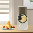 thumbnail image 4 of HLONK Multipurpose Salad Maker Shooter Time-Saver Electric Cheese Grater One-Touch Control Electric Salad Maker with Blade for Home, 4 of 10