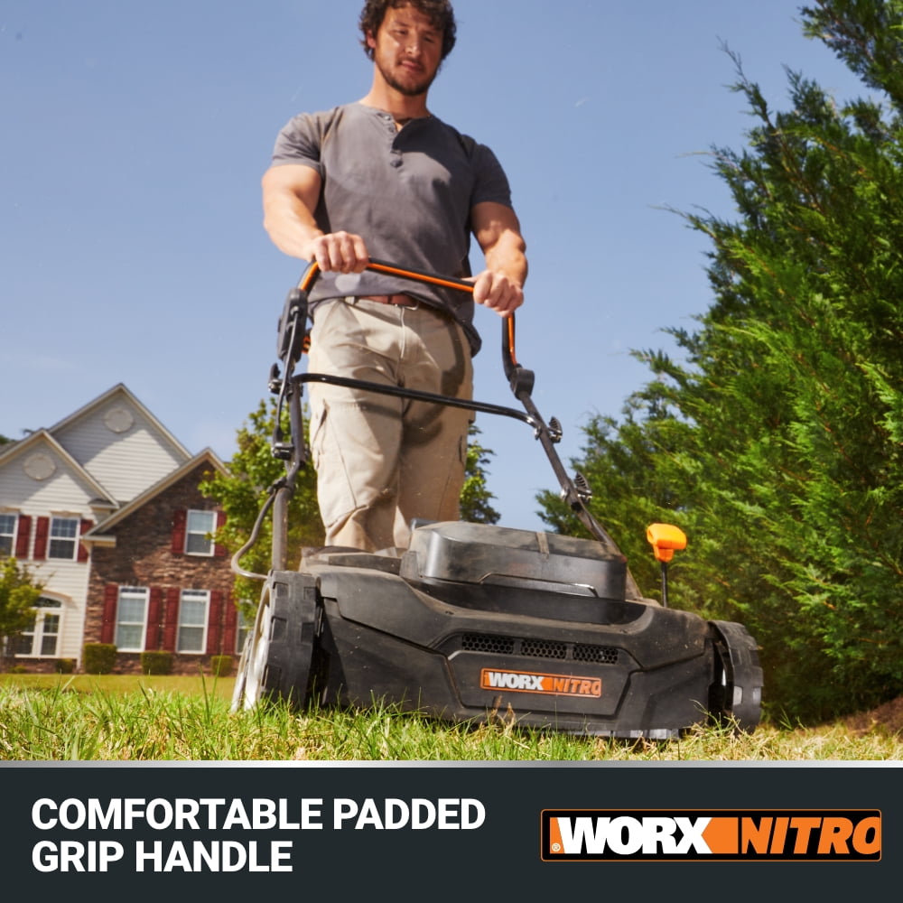 Worx Nitro WG855.9 40V PowerShare Brushless 14” Cordless Dethatcher (Tool Only)