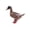 C003- Style C, variant on Home Decor, Shelf Decor Aesthetic, Desk Decorations, Decorations for Home, Desk Goose, Lifelike 5X4.5 Inch 1-Piece Simulated Lion-Head Goose Statue, Finely Crafted to Complement
