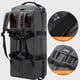 thumbnail image 4 of Maletas de Viaje, Mochila de Viaje con Ruedas Giratorias, Maleta De Mano Múltiples Compartimentos, plegable, diseño enrollable con correas de hombro, 4 of 8