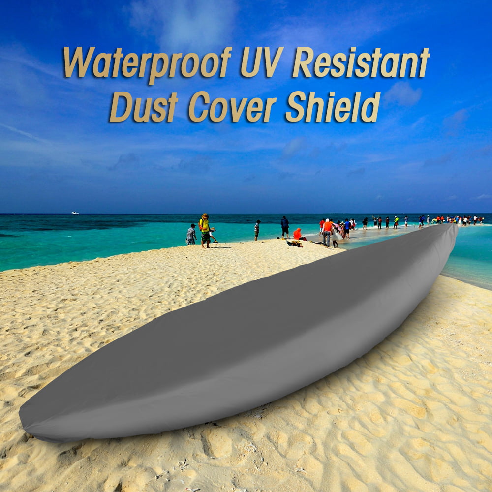 Details about   Waterproof Kayak Cover Canoe Storage Dust Cover UV 3.6-4m fit for 11.8-13.1ft 