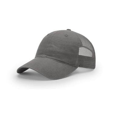 Richardson 111 Garment-Washed Trucker Caps - Charcoal