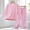 Pink, variant on Bixock Toddler Boys Girls Summer Sleepwear Outfits Long Sleeve Tops Long Pants Set 2 Piece Loungewear Set for Kids Clothes Size 1-15Y