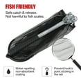 thumbnail image 6 of Toorise Portable Floating Fishing Net Triangular Fly Fish Landing Net Foldable Collapsible Rod Safe Fish Catching Releasing Trout Bass Net Durable Nylon Mesh, 6 of 8