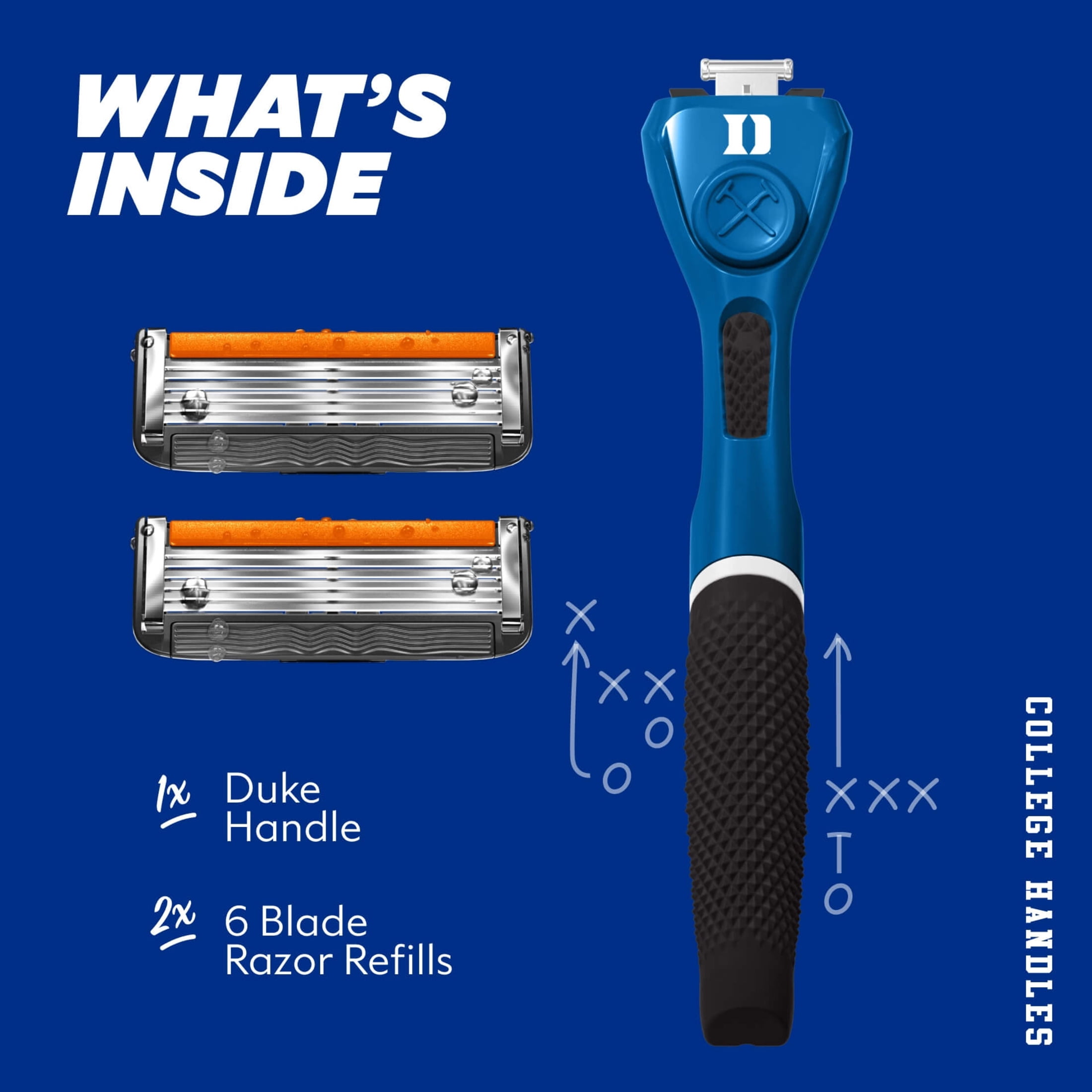 Dollar Shave Club Duke 6-Blade Razor Starter Set