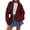 Wine Red, variant on PRETTYGARDEN Womens Cardigan Sweaters Spring Fall Trendy Chunky Knit Outerwear Outfits Fashion Long Sleeve Cardigans