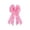 Pink, variant on Shipiny 20.08x11.02in DIY Spring Wreath Home Decor Craft Kit, With Floral Wire & Edged Ribbon Bow, Creative Handmade Material For Front Door And Festival Decoration, White