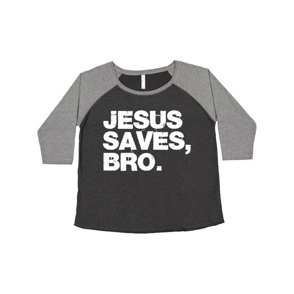 Inktastic Jesus Saves, Bro. Women's Plus Size T-Shirt