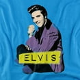 thumbnail image 2 of Elvis Presley T-Shirt Sitting Unisex Graphic Tee For Men & Women, 2 of 7