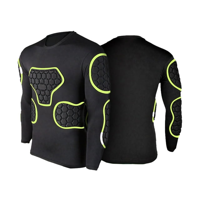 Football Soccer Goalkeeper Training Pants Goalie Jerseys Kit Clothing Knee Elbow Padded All-round Alveolate Protector Gear