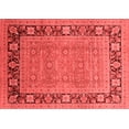 thumbnail image 1 of Ahgly Company Indoor Rectangle Oriental Red Industrial Area Rugs, 5' x 7', 1 of 4