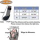 thumbnail image 2 of Dog Socks Rubber Sole Paw Protectors With Velcro Straps Traction Control, 2 of 5