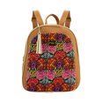 thumbnail image 1 of Mochila Para Dama Nueva Imagen Aster Yute Flores Rojo Sintetico Camel, 1 of 3