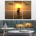 thumbnail image 1 of Design Art - Navire et Coucher de Soleil, 1 of 3