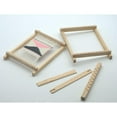 thumbnail image 4 of yuksok Wooden Weaving Knitting Shuttle Loom Tapestry Hand-Knitted Machine Kit DIY Craft, 4 of 8