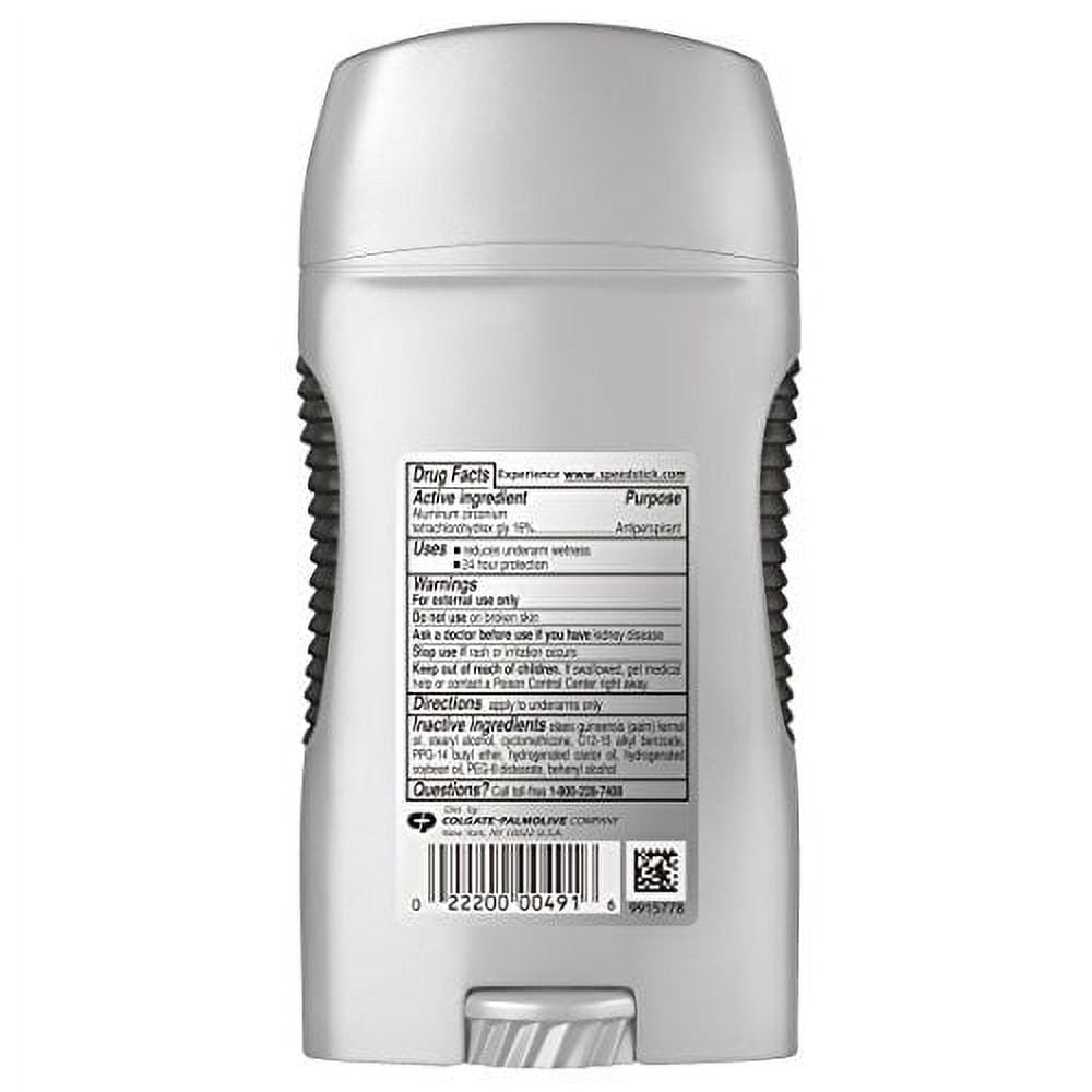 Speed Stick Power Antiperspirant Deodorant for Men, Unscented - 3 Ounce, Pack Of 6 (Packaging May Vary)