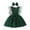 A02-Green, variant on CAICJ98 Baby Girl Tutu Dress Ruffle Lace Flutter Sleeve Dresses for Toddler Girls Flower Girl Party Birthday Princess Dresses Green,2-3 Years