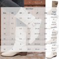 thumbnail image 3 of Shrysg Women's Mid Calf Vintage Double Buckle Comfortable Slouchy Boots Pointed Toe Chunky Heel Slip-On Boots for Fall Winter Daily Wear Party Office Khaki, 3 of 9