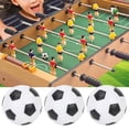 thumbnail image 3 of Spptty Ballon de Soccer de Table de Remplacement Mini en Plastique Noir et Blanc, 3 of 8