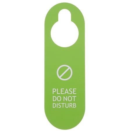 

Double Side No Disturbing Hangtag Hanging Doorplate Cleaning Door Pendant