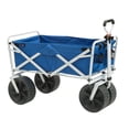thumbnail image 1 of Mac Sports Collapsible Folding All Terrain Outdoor Utility Wagon Cart, Blue, 1 of 11