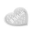 thumbnail image 1 of GUOOL LED Night Light Silicone Mould Heart Shape Art Crafting Supplies Making Tool DANKE, 1 of 9