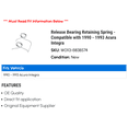 thumbnail image 2 of Release Bearing Retaining Spring - Compatible with 1990 - 1993 Acura Integra 1991 1992, 2 of 2