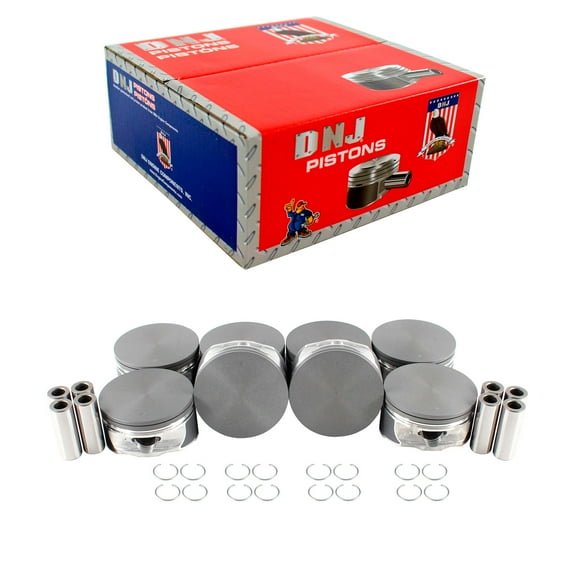 DNJ P3170 Standard Complete Piston Set Fits Cars & Trucks 05-15 Cadillac Chevrolet 6.0L OHV 16v