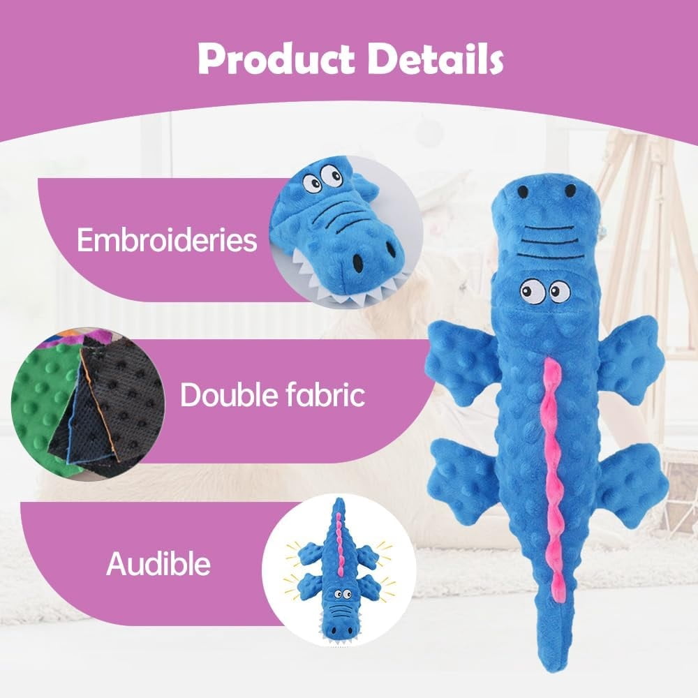 Dog toys,sturdy and durable crocodile dog toys,sturdy and durable crocodile dog toys,interactive boring dog toys,durable crocodile toys suitable for large and medium-sized puppies.