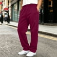 thumbnail image 6 of BXJX Boys Cotton Sweatpants, Casual Elastic Waist Comfortable Outdoor Sports Pants for Kids Red Size 14-15 T, 6 of 6