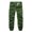 Green, variant on Blmnix Low Rise Men Pants Fishing Pants Baggy Cargo Travel Pants Pants Cropped Taper Yellow Men's Casual Pants,XL