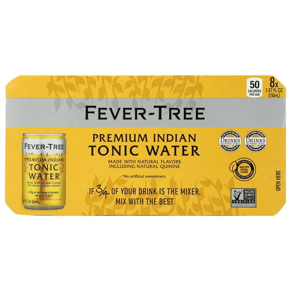 (Pack of 3) Fever-Tree Crisp & Fresh Premium Tonic Water, 8 cans - 5.07 fl oz each