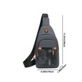 thumbnail image 3 of Men's Chest Bag,Sports Luminous Crossbody Bag,Casual Shoulder Sling Bag,Outdoor Travel Bag,Multifunctional Pocket Bag,Reflective Street Bag,Phone Wallet Bag Holiday Gifts, 3 of 6
