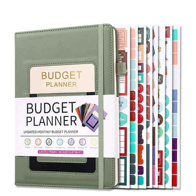 Carnet de Planification Budgétaire avec Dépenses – Organisateur Financier & Journal (A5 Couverture Rigide)