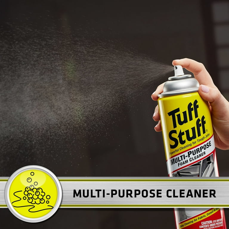 Tuff Stuff Multi-Purpose Foam Cleaner 22 oz. Automotive Interior Carpet  Fabric