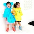 thumbnail image 7 of Windfall Kids Cute Raincoat Waterproof Rain Poncho Jacket Coat for Girls Boys 1-8 Years Cute Big Ear Waterproof Button Closure Kid Raincoat Children Rain Cape, 7 of 7