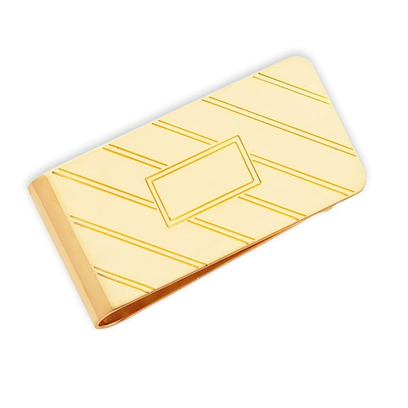 Gold Plated Money Clip
