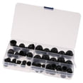 thumbnail image 1 of 50Pcs M5 M6 M8 M10 Black Rubber Dome Head Nut Protection Caps Cover, 1 of 8